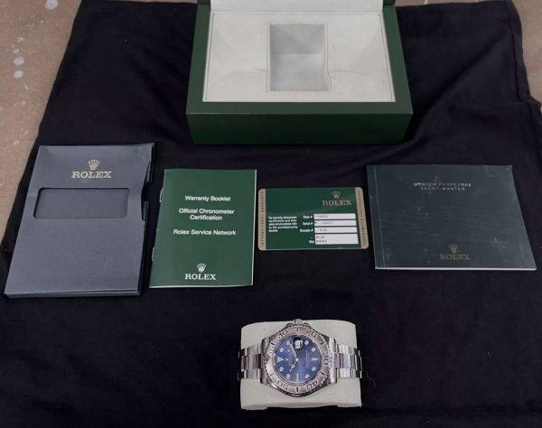 Rolex Yachtmaster 40 116622 Box & Papers Blue Dial 2014 Model Stainles Steel - Image 8