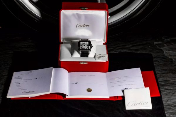 Cartier Santos 100 Xl W20073x8 2656 Box & Papers 1 Owner - Image 12