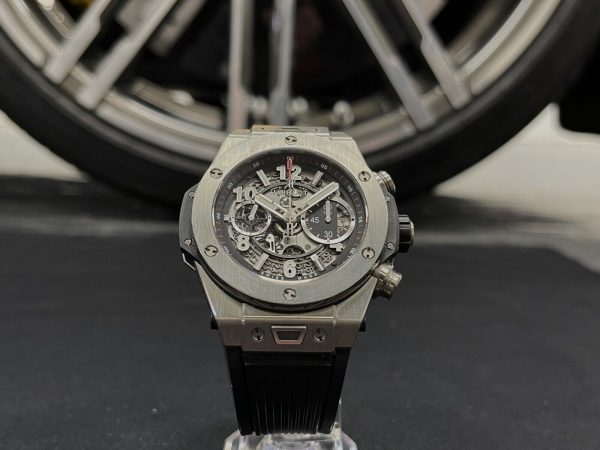 Hublot Big Bang Unico 45mm 411.nx.1170.rx Box & Papers $20k MSRP Titanium