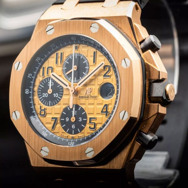 Audemars Piguet Royal Oak Offshore 26470or B&P 26470ro.oo.a002cr.01 Gold 42mm - Image 3