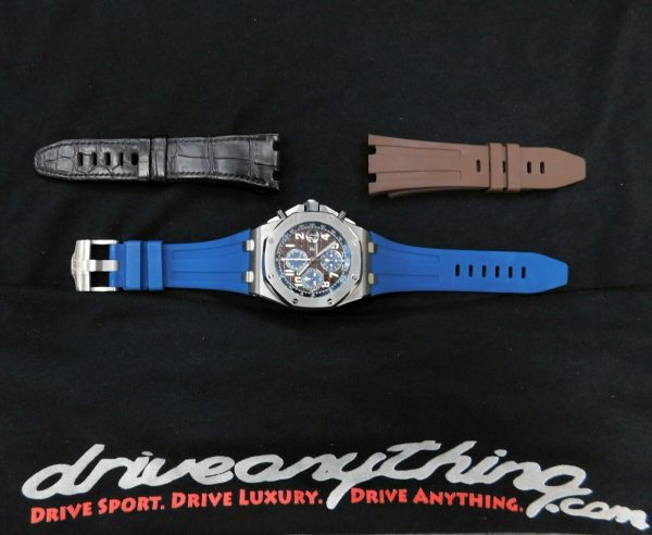 Audemars Piguet Royal Oak Offshore Havana Brown on Blue - Image 9