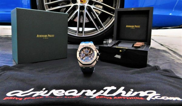 Audemars Piguet Royal Oak Offshore Havana Brown on Blue - Image 10