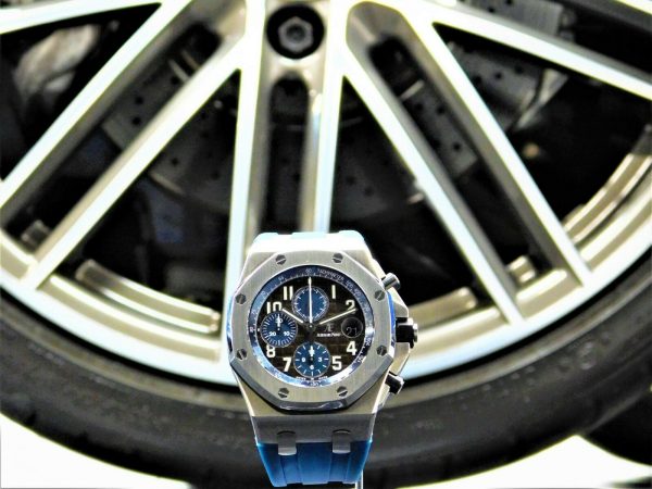 Audemars Piguet Royal Oak Offshore Havana Brown on Blue