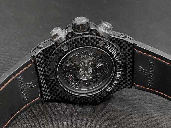 Hublot Big Bang Unico Carbon Fiber 45mm 411.qx.1170.rx Box & Papers $22k MSRP - Image 7