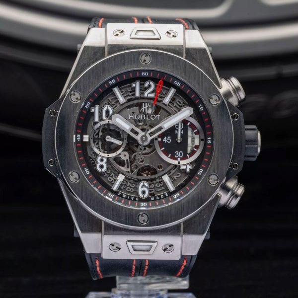 Hublot Big Bang Unico 45mm 411.Nx.1170.RX Box & Papers Schedoni Strap $21k New